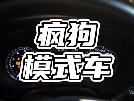 疯狗模式都有什么车型 #二手车