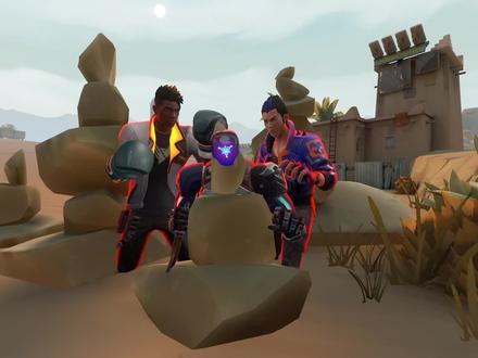 神奇的石头碰一下就会发生变化 #无畏契约 #山神 #valorant