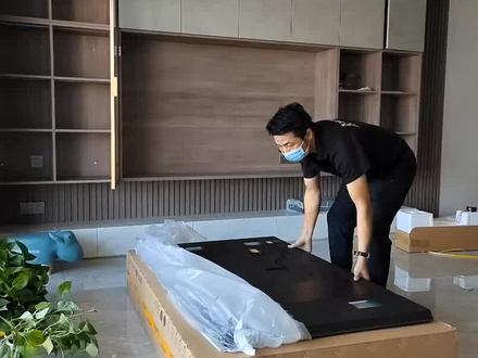 创维65Q53壁纸电视伸缩支架挂墙 #壁纸电视挂墙 #电视伸缩支架哪个品牌好 #大尺寸电视怎么安装伸缩支架