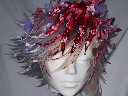 假发里还有几个小心机 有人能发现吗 #cos #cosplay #鬼灭之刃 #童磨 #二次元 @DOU+小助手