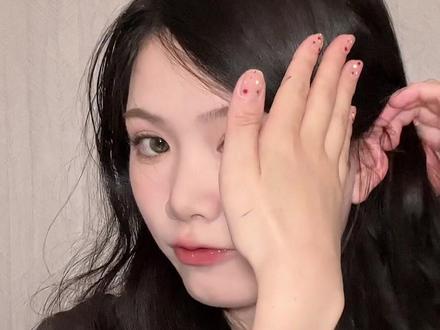 更适合方圆脸宝宝体质的y2k斜刘海高马尾发型#方圆脸 #方圆脸女生适合的发型 #发型 #手残党也能学会的发型 #发型教程