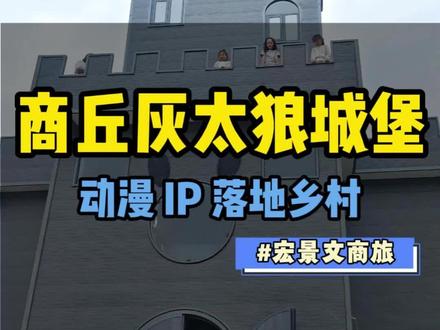 在商丘乡村,一座复刻动画的狼堡惊艳亮相,瞬间引爆全网热度。#农庄规划#农场规划#规划设计#三农#狼堡