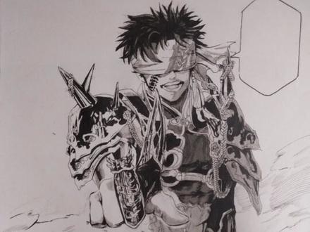 画完驾崩了……#终末的女武神 #秦始皇 #手绘 #临摹