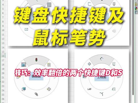 键盘快捷键及鼠标笔势 Solidworks设计中快捷键能大大的提高工作效率,合理的布局快捷键也很关键。利用左手附近的键盘设置快捷键,再结合右手鼠标的右键鼠标笔势,把常用的功能都设置好。在使用的过程中不断地修改完善,变成自己习惯的操作方式。#solidworks视频教程 #机械制造与自动化 #零基础学solidworks