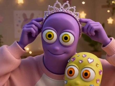 #AI卧室里的可爱互动 #随变ai随便玩 #随变app