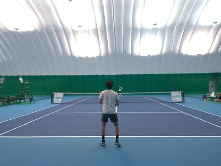 【球拍兄弟】周柏言vs周歆牧单打训练赛HL