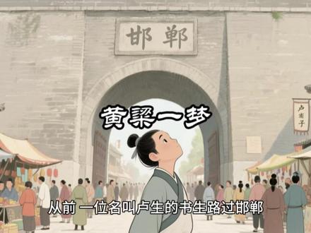 邯郸道,黄粱梦 #黄粱一梦 #卢生 #世事如梦