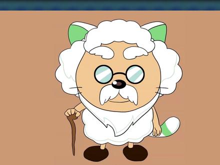 喜羊羊与灰太狼!动漫猫化慢羊羊村长简笔画,学画画,教你画动漫 #绘画过程 #画画 #简笔画 #每日一画 #板绘