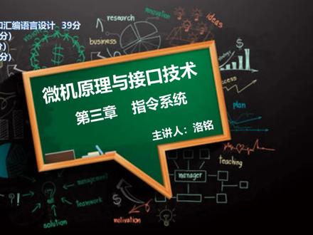 第三章 指令系统 #微机原理与接口技术 #微机原理 #期末考试 #专升本 #考研复试