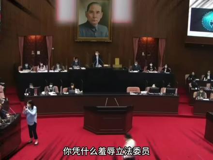 台湾省女战神郑丽文的高光时刻