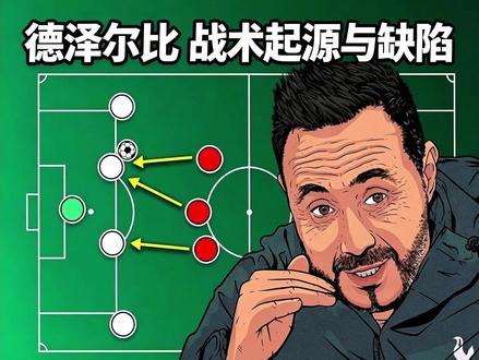 引诱逼抢 德泽尔比颠覆认知的战术底层逻辑 传统战术理念:攻击大空间,防守小空间。瓜迪奥拉受贝尔萨启发反其道而行,压缩进攻端空间,依靠控球完成防守。而德泽尔比从队内球员瓦卡的想法中获得灵感,诞生核心战术:引诱逼抢。不靠交出球权,引诱对手上前扑抢,以此制造进攻空当。球队根据对方后卫人数,切换快慢节奏与纵向传球。这套打法可以拿到低位反击的收益,却不需要放弃控球。但体系自带短板:如果对手不上当、选择低位死守,这套战术就会陷入困境。布莱顿首个赛季第六,次赛季掉到第 11 位,正是越来越多对手识破引诱套路带来的 “成功反噬”。#德泽尔比 #足球战术 #瓜迪奥拉 #战术分析 #足球教练