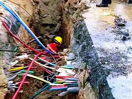 挖断国防电缆会有什么后果 #内容启发搜索 #知识分享#建筑工程