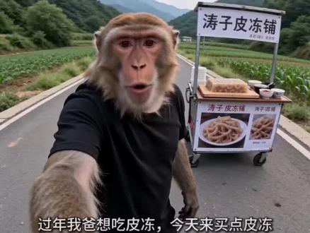 猴子与皮冻老板的爱情故事