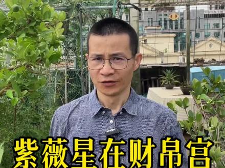 紫薇星在财帛宫代表什么意思? ##易经文化 #五行相生原理 #五行文化 #紫微知识