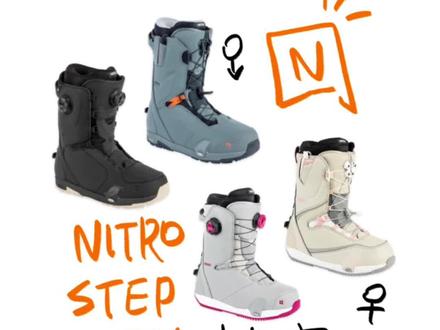 Nitro快穿 #单板滑雪鞋 Step on系列 区别+Boa雪鞋正确穿法 #单板滑雪装备