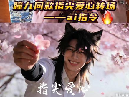 指尖爱心转场教程
#即梦AI #绘画 #爱心传递