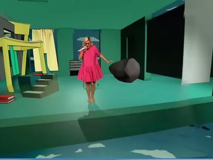 水果姐MV中xR技术的应用……#虚拟现实 #水果姐 #ws幕后