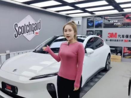 #蔚来et5 贴膜注意事项~#增成免拆360脚垫 #3M辽阳特约施工中心 #辽阳贴膜