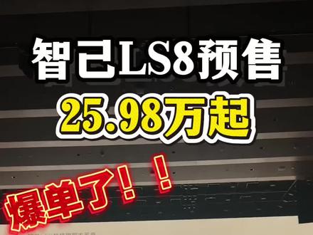 智己LS8这个价格怎么说? #智己LS8