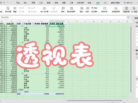 #Excel教程 #数据透视表 #职场干货 #办公技巧 #财务办公