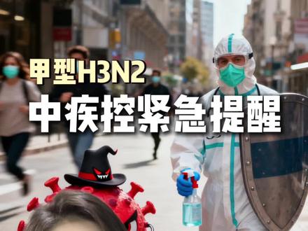 新流感毒株来势汹汹!做好防护#健康#甲流#健康