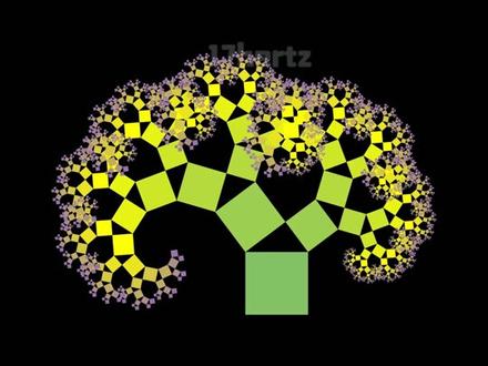 勾股定理也叫毕达哥拉斯定理,毕达哥拉斯不仅第一个发现和证明了勾股定理,还画出了勾股树 #奇妙知识在抖音