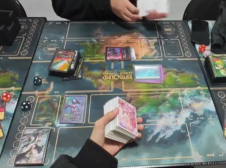 #符文战场#TCG【日常练牌】艾瑞莉娅VS德莱文