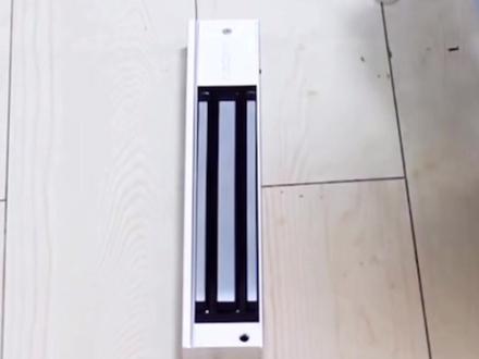 #电磁锁安装 无框玻璃门电磁锁安装教程。