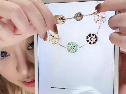 【星币系列】大满贯五色五石满盈手链 #气质手链 #手链 #精致女人必备 #马年必备 #谁戴谁好看