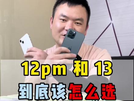 12 pro max 和 13 到底该怎么选?最强攻略来了!#数码科技 #苹果手机