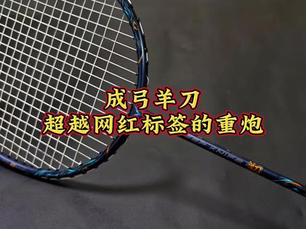 成弓羊刀,2张预算的88DP优质平替,超越网红标签的重炮 2张多价格,88dp风格的单打进攻型球拍,脆弹手感搭配聚力小框威力不俗##成弓羊刀 #成弓碳素普惠 #羽毛球拍推荐 #羽毛球拍推荐性价比 #天斧88dpro