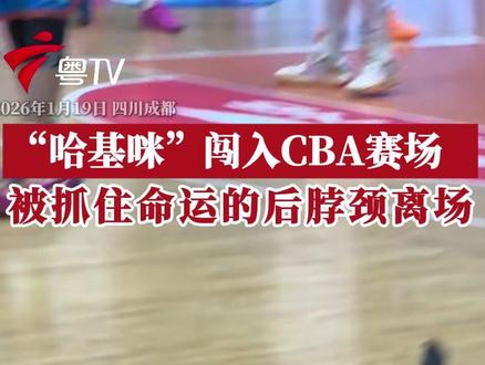 1月19日晚,CBA四川丰谷酒业vs广东东阳光比赛现场,一只猫咪误入球场,工作人员立马上前“围捕”,最后成功抓住猫咪“命运的后脖颈”带离出场。