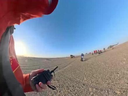 第一视角看舱门开启 见证神二十航天员乘组凯旋瞬间!