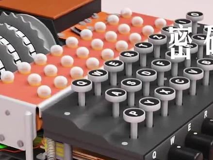 全网最全解析恩尼格玛密码机加密原理(2)#涨知识 #机械原理 #电力知识