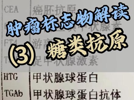 #糖类抗原 是什么?#CA199 升高就是癌吗?肿瘤标志物解读系列3!#肿瘤标志物 #科普一下