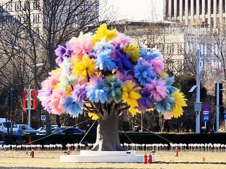 亦庄这棵树好像童话里的树 #亦庄 #北京小众景点 #北京范儿潮我听 #北京范儿 #大族广场