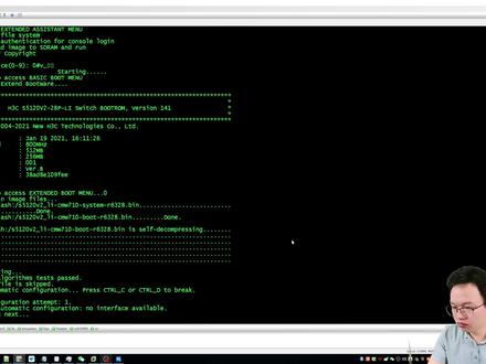 华三交换机密码不记得,ssh和网页都无法登陆,网络工程师教你快速解决(中)#网络工程师#华三交换机#密码恢复