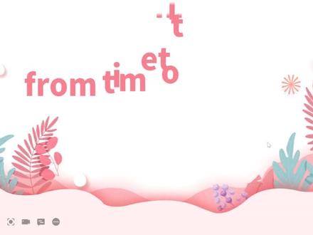 初中短语:from time to time 牛津8BU1 人教9-U4