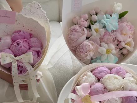 给对象送花的补习班来了 #南昌花店 #520花束 #芍药花束 #送女朋友的花 #一束花的仪式感