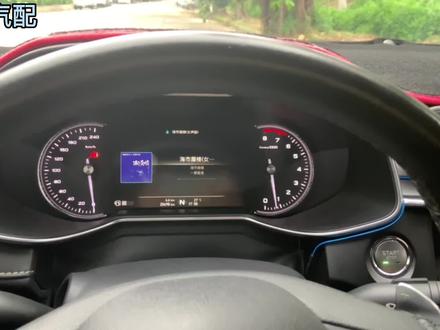 二代名爵6升级半液晶仪表演示