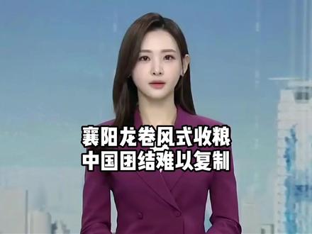 为什么湖北襄阳一场暴雨还没砸下来,中国农机手已经开着收割机,连夜跟老天抢粮了?#硬核深度计划 #外网热评 #外网看中国