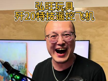 弘旺玩具 歼20遥控特技飞机 六一节小孩哥狂喜#我的玩具分享 #玩具推荐 #弘旺玩具 #遥控飞机 #飞机模型