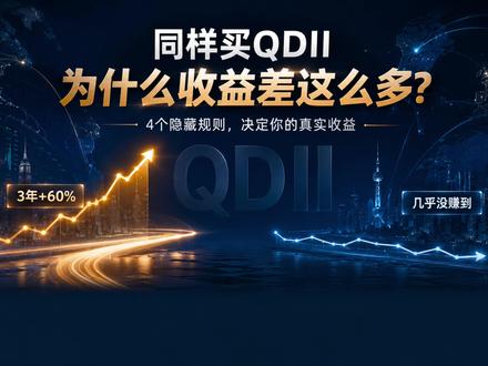 QDII基金的4个隐藏规则,看懂了才算真正在投海外 你是否遇到过:海外市场涨了20%,你的QDII到手却只有12%?
或者,基金限购"每日只能买10元",你反而更想冲进去?
这不是运气问题,而是QDII身上有4个隐藏规则,大多数人从没搞清楚过。
本期视频用4个案例,彻底拆解QDII的运作逻辑:
✅ 规则一:QDII的本质不是"投资工具",而是"外汇配额游戏"
✅ 规则二:你看不见的"汇率税",是如何吃掉你收益的
✅ 规则三:最爆款的QDII,为什么往往赚最少(反常识揭秘)
✅ 规则四:QDII真正适合的三种使用场景,90%的人都用错了
本作品仅为基金知识科普,不构成任何投资建议!市场有风险,决策需谨慎!
#理财 #基金 #基金小白 #qdii基金 #金融知识