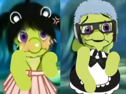 苹果妹不准看🌚 #猎奇 #双面龟 #迷你世界