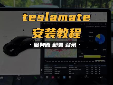 Teslamate“简单”安装教程,你看懂了吗? #特斯拉 #model3 #model y