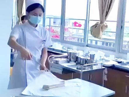 教科书级无菌操作示范,赶紧马住学习,小姐姐太优秀了#护士懂护士 #护士 #实习护士 #护考