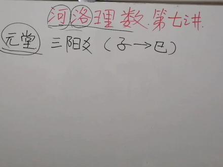 河洛理数,第七讲#河图洛书#传统文化