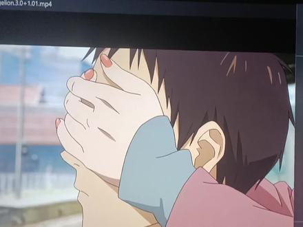 在31号晚21:35:36看#eva终 #真嗣 就会在跨年的一刻长大#onelastkiss 响起