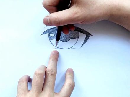 Q版男生帅气眼睛画法#q版漫画 #Q版 #q版人物 #q版眼睛教程 #漫画 #绘画