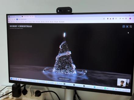 爆火的 Gemini 3 手势圣诞树,我不许你玩不到! #gemini3 #圣诞树代码#AI